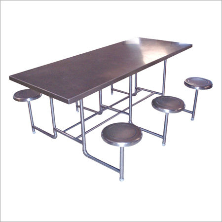 SS 6 Seater Dining Table