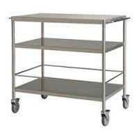 Hot Food Serving Trolley - Stainless Steel, Travel Trailer Type | Dimensional Accuracy, Corrosion Resistance, Durable Design