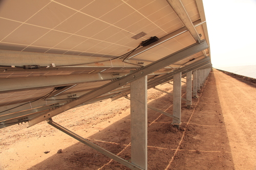Ground Base Module Mounting Structure