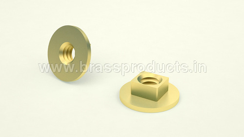 Brass Flange Nuts