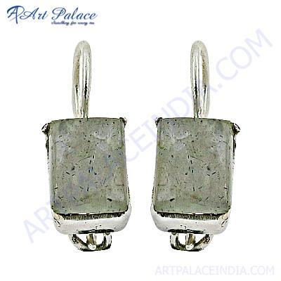 Rady to Wear Labradorite Gemstone Silver Earrings