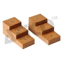 Insect Pinning Block - Hardwood Material, 25mm, 12mm & 7.5cm Dimensions | Temperature Resistant, Damage-free Pinning, Systematic Insect Display