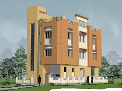 Residential Architectural Design - Brick & Concrete Materials, 2-3 Floors | Client-Centric, Custom Designs, Detailed Plans, Efficient Process