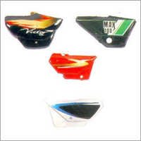 Motorcycle Side Panels - Plastic, Painted Red | Durable, Precise Fit, Corrosion Resistant, Weatherproof, Lightweight Design