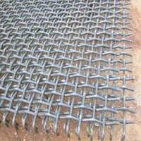 Spring Steel Wire Mesh - Color: Sliver