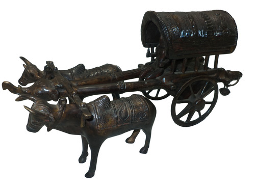 Bullock Cart Sculpture