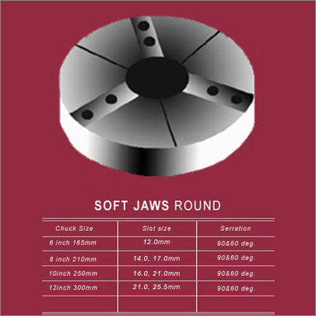 Round Soft Jaws - Color: Sliver