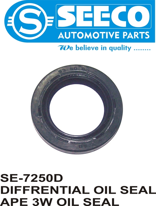 Differential (Oil Seal) For Use In: Two Wheeler Use