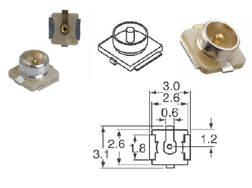 Coaxial Connectors U.FL-R-SMT-1(10)