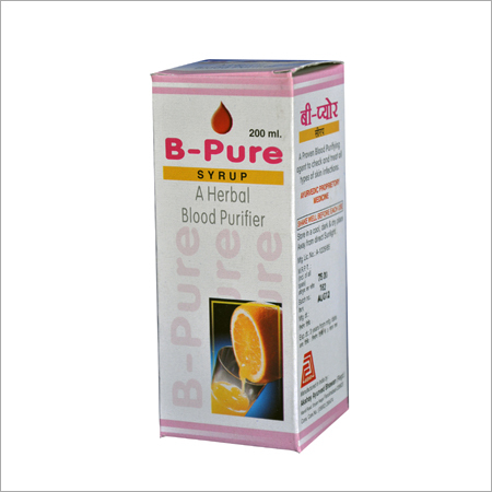 Blood Purifier Syrup Age Group: For Children(2-18Years)