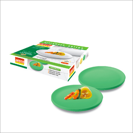 lCassic Quarter Full Plates No.11 (Round) 6PCS SET - Melamine 20-25 cm Green, Lightweight Stackable Dishwasher Safe