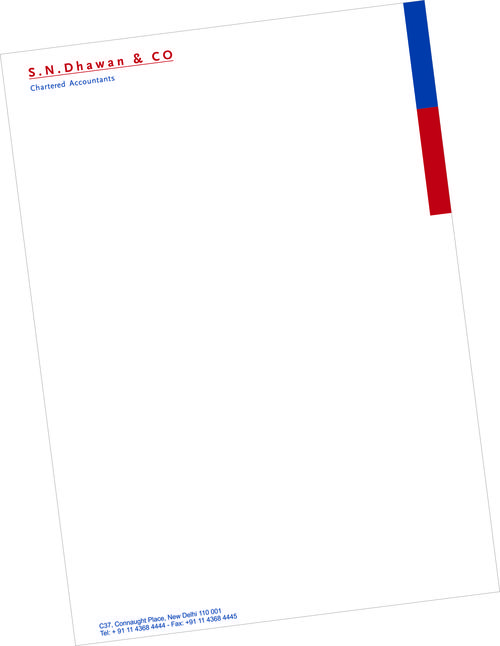 Company Letterhead