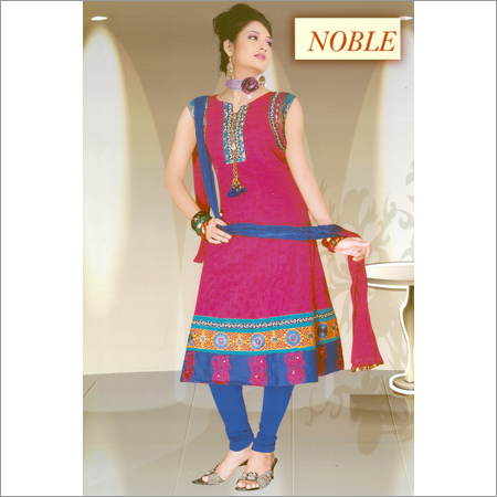 Printed Cotton Churidar Suits