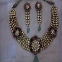 Diamond Jadau Polki Set