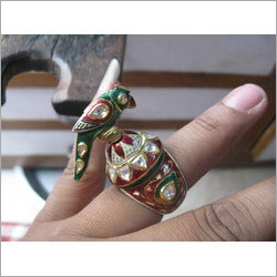 Designer Parrot Gold Ring