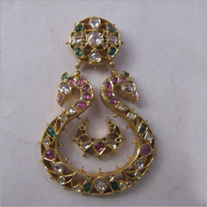 Kundan Gold Polki Earring 