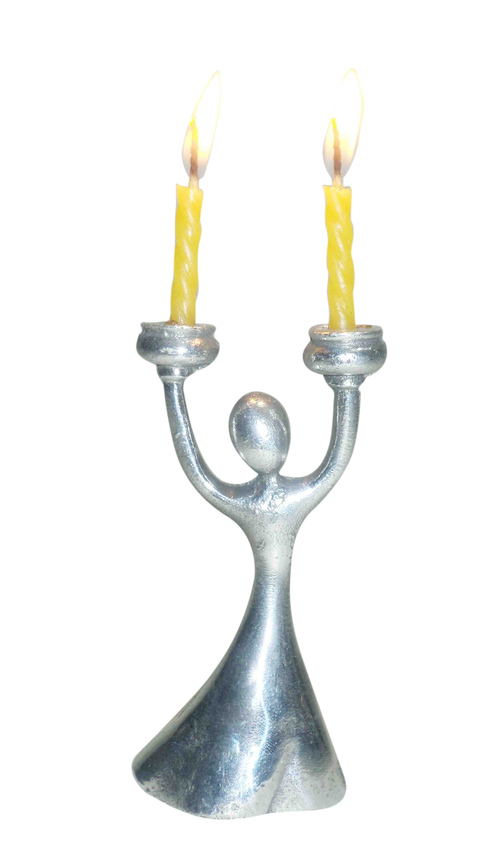Lady Shaped Candle Stand