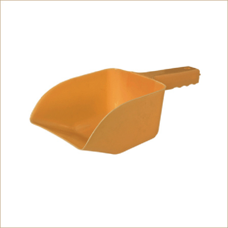 Scoop - Plastic 25x15x10 cm Orange | 1000 ml Capacity Durable Design Easy Handling Efficient Transfer Ergonomic Grip Lightweight