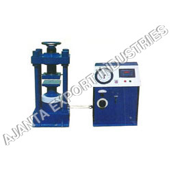 Concrete Testing Machines By AJANTA EXPORT INDUSTRIES