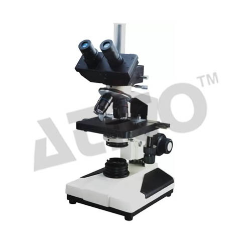 Coaxial Trinocular Microscope Light Source: Halogen Bulb