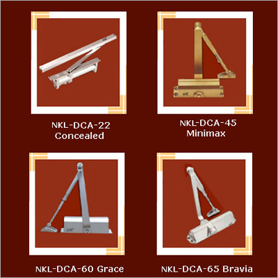 Concealed Door Closers - Stainless Steel 1250 mm Size Silver Color | Long Lasting Dimensional Accuracy High Strength Compact Design