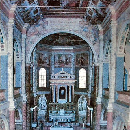 Restoration Work of St. Aloysius Chapel in 2000