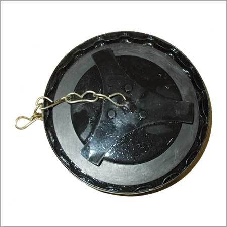 Diesel Tank Cap Black Powder Coated