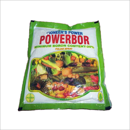 Foliar Fertilizer - Power Bor (20%) | Shiny White Powder, 1kg/5kg/25kg/50kg, Readily Soluble, 99% Purity, Natural Smell