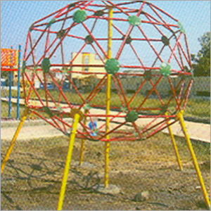 Crystal Maze - Metal Climbing Frame, Variable Size, Red | Weather Resistant, Durable Design, Child Climbing Fun