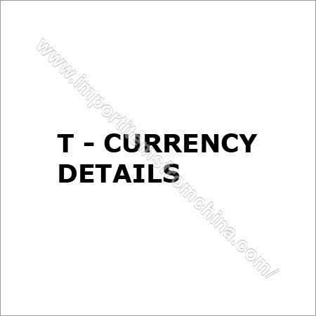 Currency Details