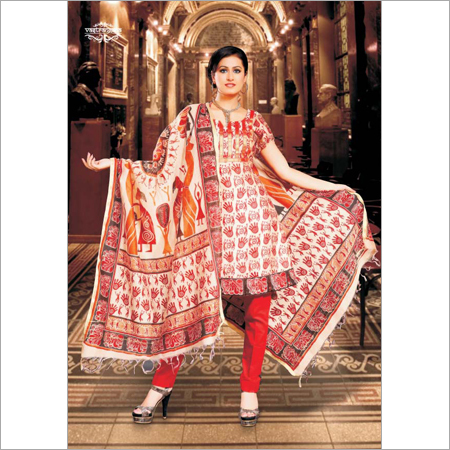 Professional Unstitched Printed Suits