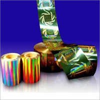 Holographic Stamping Foils - Pet/polyester Film, 25-50mm Width, Gold Color, 12-25 Microns Thickness | Attractive Design, Customized Options, Durable, Heat Resistant