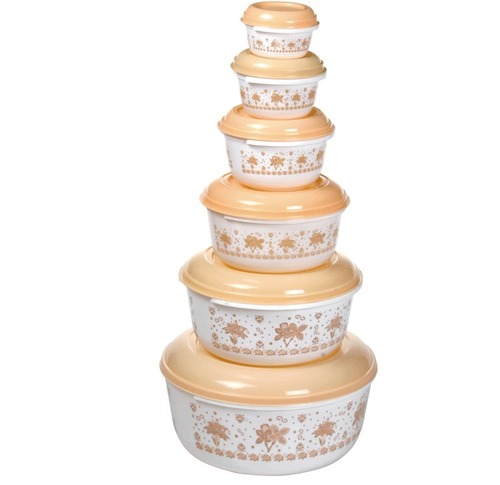 Supreme Containers Printed 6 pcs set