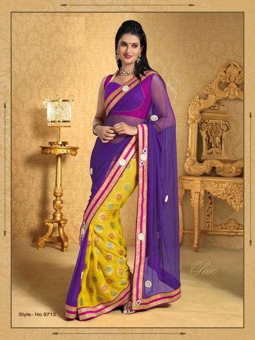 Wedding Wear Lehenga Saree