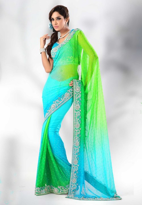 Handwork Designer Wedding Saree