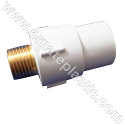UPVC Brass Male