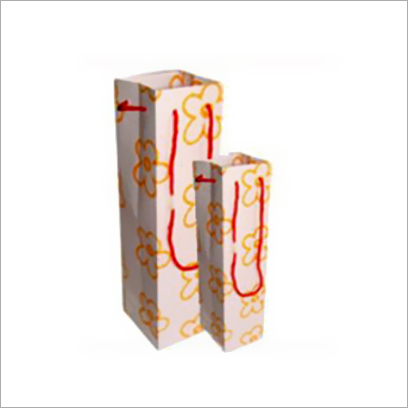 Attractive Design Handmade Paper Wine Bags