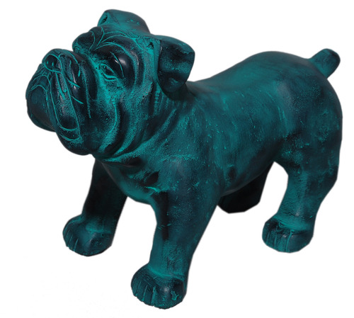 Aluminium Bulldog Statue