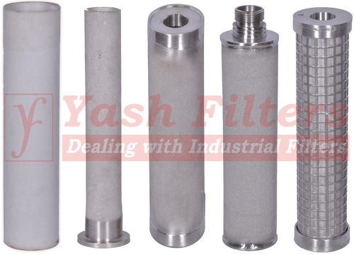 SS Sintered Filter Cartridge