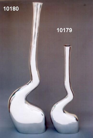 Silver Design Flower Vase