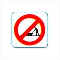 Hand Carts Prohibited Sign