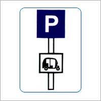 Parking lot Auto Rickshaws