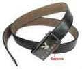 Spy-belt-camera - Leather, 38x3.8 Cm, Black, 720p | Concealed Camera, Discreet Recording, 8gb Storage