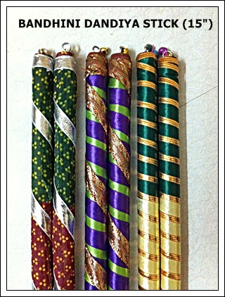 Bandhini Dandiya Sticks