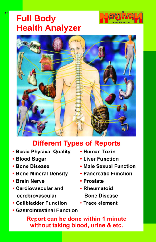 Health Analyzer Machine