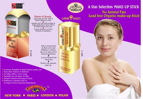 Lead Free Organic Make-Up Stick