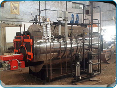 Oil And Gas Fired Fully Wetback Boiler