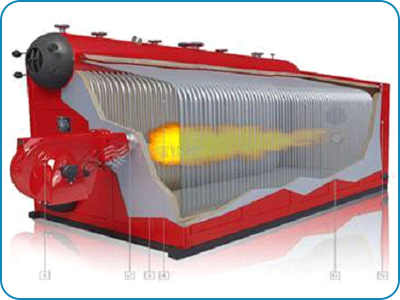 Water Tube Type Bi Drum OIl And Gas Fired Boiler
