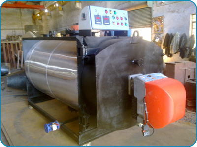 Three Pass Fully Wet Back Hot Water Boiler