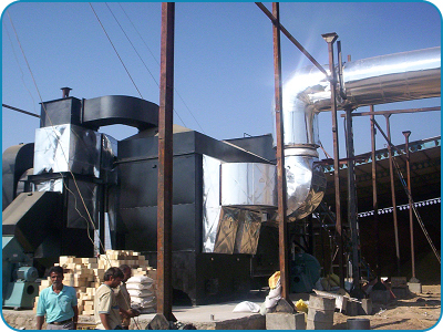 Indirect Fired Fbc Fuel Fired Hot Air Generator